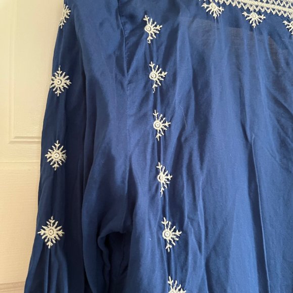 Lucky Brand Embroidered Tunic - M - Picture 4 of 14